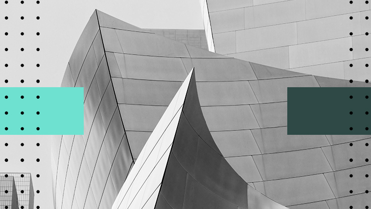 A closeup of a building exterior